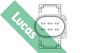LUCAS Mass Air Flow Sensor FDM831
