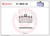 BREMBO Brake Pad Set, disc brake 07BB26SA