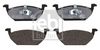 Sada brzdových destiček, kotoučová brzda 16328