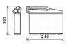 Теплообменник, отопление салона AVA QUALITY COOLING BWA6541 (351333204)