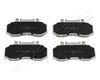 Комплект тормозных колодок, дисковый тормоз JAPANPARTS PP-0525AF