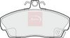 APEC Brake Pad Set, disc brake PAD689