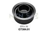 Натяжний ролик, ремінь ГРМ SNR GT384.01