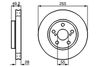 Гальмівний диск BOSCH 0986478858 (BD758, E1 90R-02C0074/1573)