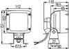 HELLA Arbeitsscheinwerfer - 87516300, 1GA 996 150-021