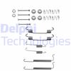 Комплектуючі, гальмівна колодка DELPHI LY1134