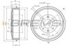 Гальмівний барабан BREMSI CR5146 (DR5146)