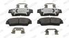 Комплект гальмівних колодок, дискове гальмо FERODO FDB5274