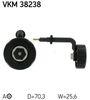 Натяжной ролик, поликлиновой ремень SKF VKM 38238
