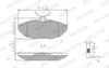 Ferodo Brake Pad Set, disc brake FDB1486