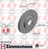 Гальмівний диск ZIMMERMANN 185.3955.20
