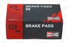 Champion Brake Pad Set, disc brake 573037CH