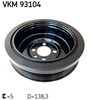 SKF Belt Pulley, crankshaft VKM 93104
