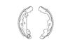 Комплект тормозных колодок KAVO PARTS BS-9933