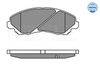 Meyle Brake Pad Set, disc brake 025 235 8416/W