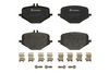 BREMBO Brake Pad Set, disc brake P 50 167
