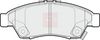 APEC Brake Pad Set, disc brake PAD1255