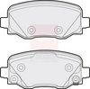APEC Brake Pad Set, disc brake PD3751