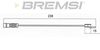 Сигналізатор, знос гальмівних колодок BREMSI WI0579 (BP2238, BP2409, BP7285, SPA238, SPA409, SPT285)