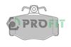 Комплект гальмівних колодок, дискове гальмо PROFIT 5000-0707
