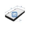 Фільтр салону UFI 53.131.00