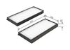 BOSCH Filter, cabin air 1 987 432 260