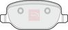 APEC Brake Pad Set, disc brake PAD1537