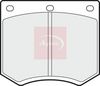 APEC Brake Pad Set, disc brake PAD626