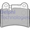 Комплект тормозных колодок, дисковый тормоз DELPHI LP2061 (24097, D1277)