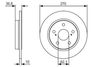 Bosch Brake Disc 0 986 479 S64 (0986479S64)