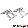 Комплектующие, колодки дискового тормоза JP GROUP 1164004310