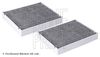 BLUE PRINT Filter Set, cabin air ADBP250055