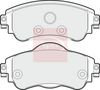 APEC Brake Pad Set, disc brake PAD1813