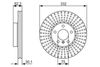 Bosch Brake Disc 0 986 479 624