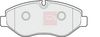 APEC Brake Pad Set, disc brake PAD1515