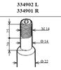 Kayaba Shock Absorber 334902
