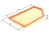 Bosch Air Filter F 026 400 513