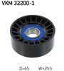 Паразитный / ведущий ролик, поликлиновой ремень SKF VKM 32200-1