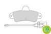 Ferodo Brake Pad Set, disc brake FDB913