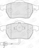Champion Brake Pad Set, disc brake 573037CH