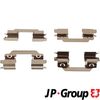 Комплектуючі, колодки дискового гальма JP GROUP 1364004210
