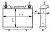 Mahle Oil Cooler, engine oil CLC 27 000P