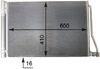 Mahle AC 781 000S Condenser, air conditioning