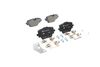комплект спирачно феродо, дискови спирачки