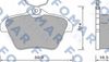 Комплект тормозных колодок, дисковый тормоз FOMAR Friction FO 650081 (21606)