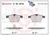 BREMBO Brake Pad Set, disc brake P 24 077E