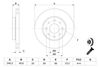 Bosch Brake Disc 0 986 479 121 (0986479121)