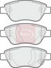 APEC Brake Pad Set, disc brake PAD1521