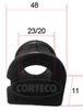 Опора, стабилизатор CORTECO 49371588