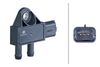 HELLA Sensor, exhaust pressure 6PP 009 409-831